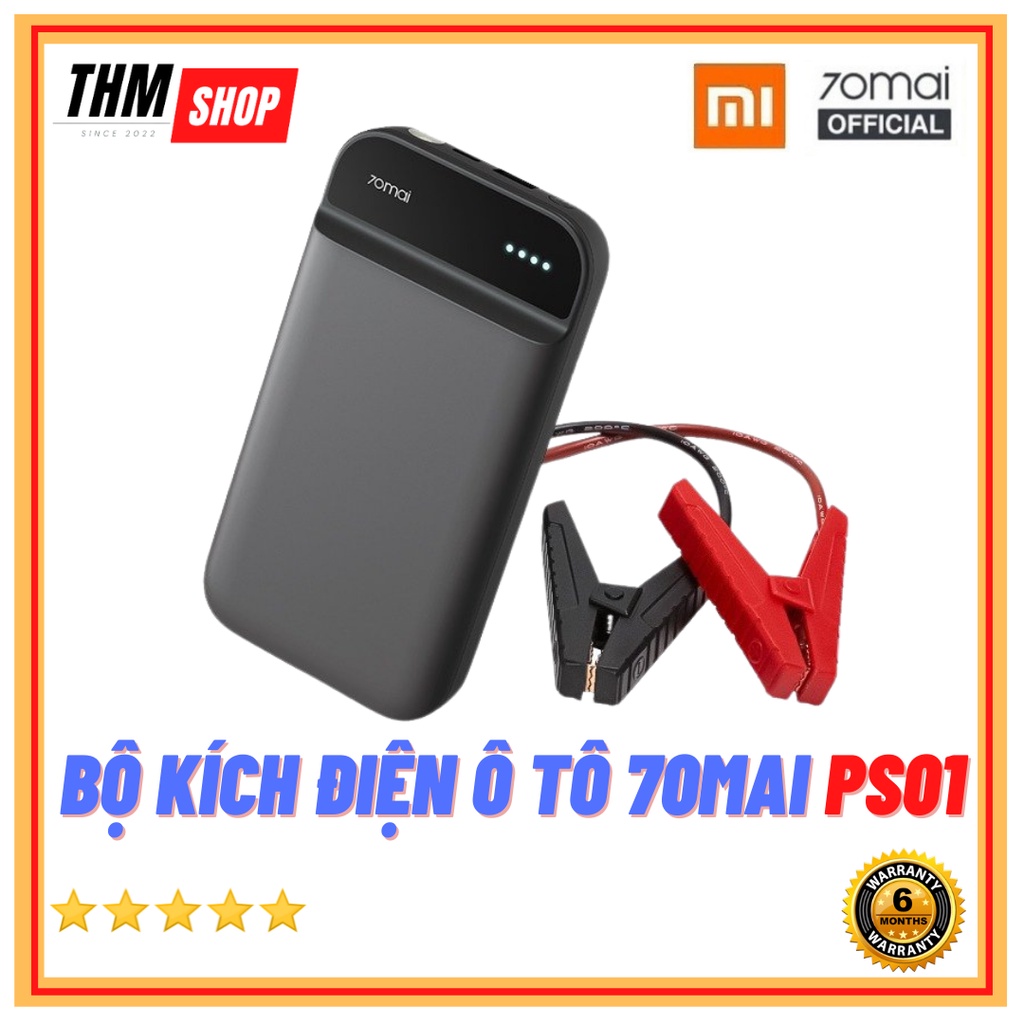 Bộ kích điện xe ô tô khẩn cấp tích hợp pin dự phòng 11100 Mah Kích Bình ô tô Xiaomi 70Mai Midrive PS01