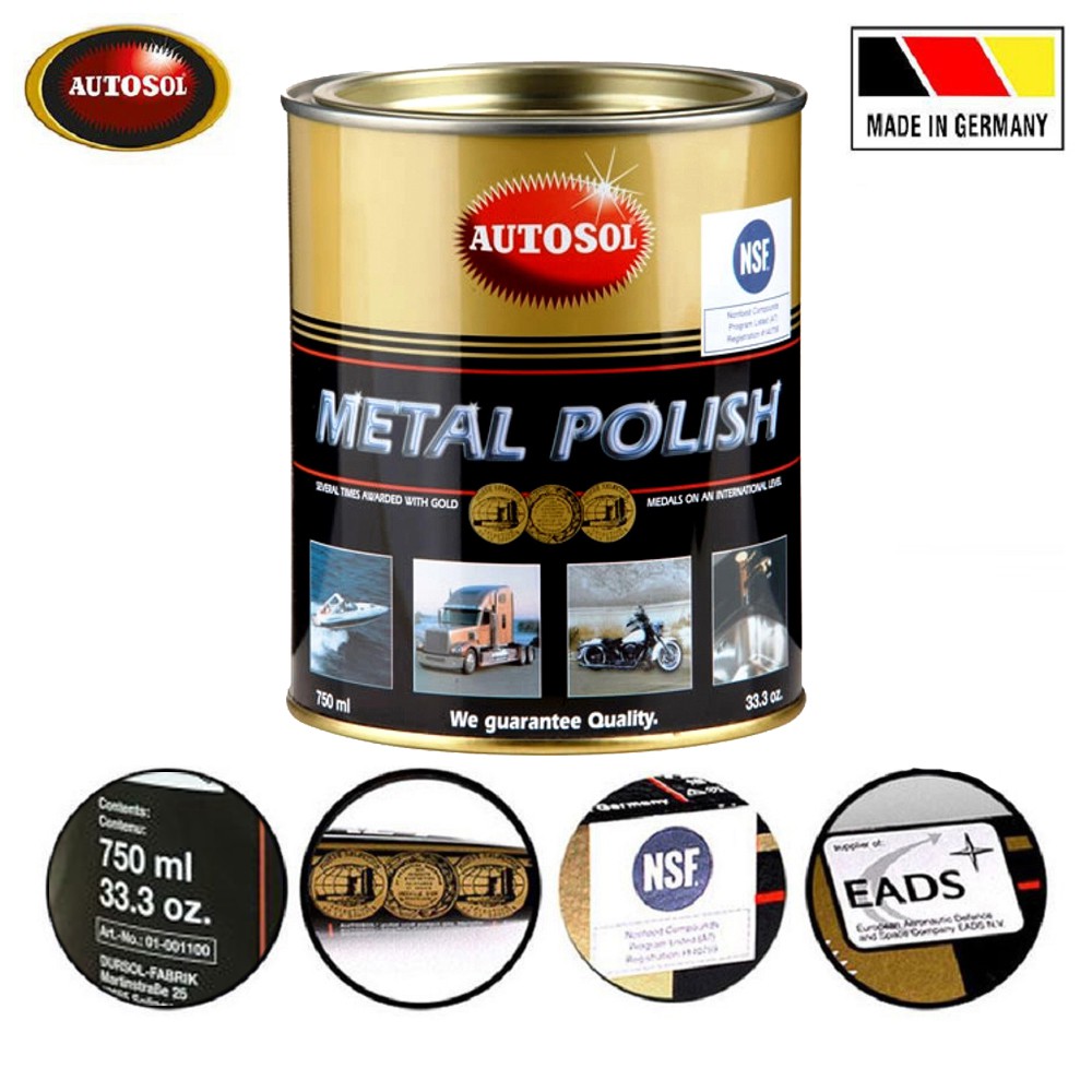 Đánh Bóng Kim Loại Autosol Metal Polish 750ml