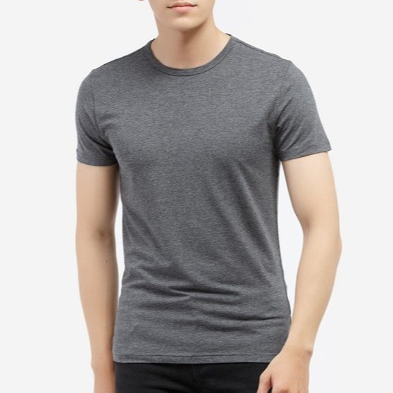 Áo Thun Nam Cổ Tròn Trơn VINETO Kiểu Dáng Ôm Body Ngắn Tay Chất Cotton Siêu Mát | BigBuy360 - bigbuy360.vn