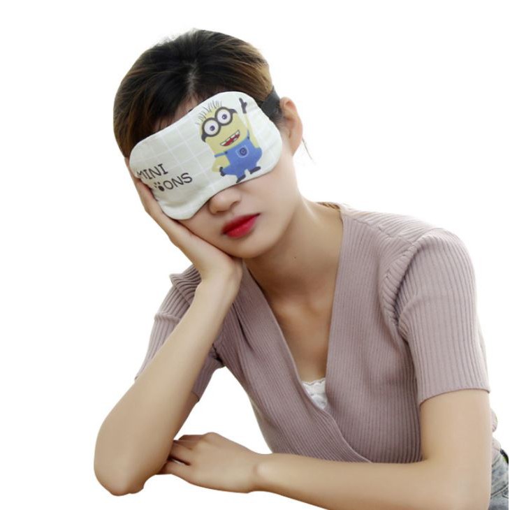 Miếng Che Mắt Ngủ - Bịt Mắt Ngủ Có Túi Gel Giao Doremon Totoro