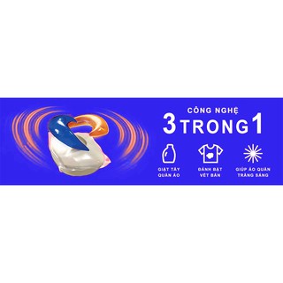 Viên giặt TIDE PODS (dạng túi 38 viên):