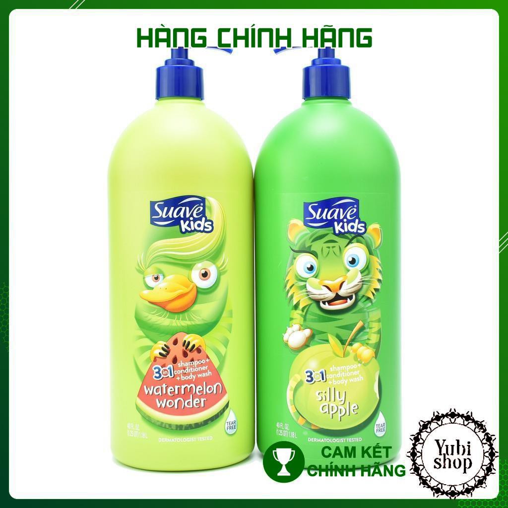 Sữa Tắm – Gội – Xả Suave Kids - Mỹ - Sữa Tắm – Gội – Xả Suave Kids 3 In 1 (1.18l) - Hn