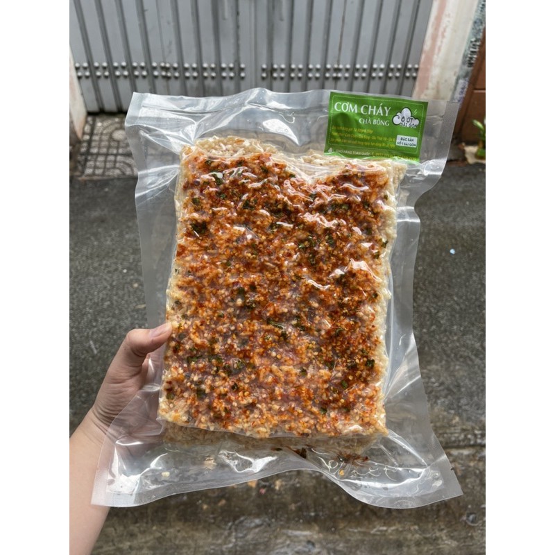 Cô Út Sài Gòn - Cơm Cháy Mắm Hành/Túi Hút Chân Không - 500gr