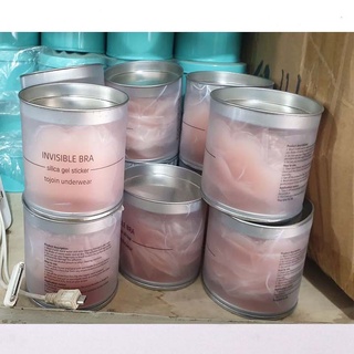 Miếng dán ngực ti silicon, dán ti Hộp 5 cặp sử dụng nhiều lần