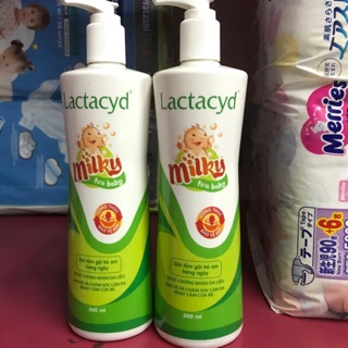 Sữa tắm gội Lactaxyd 500ml cho bé
