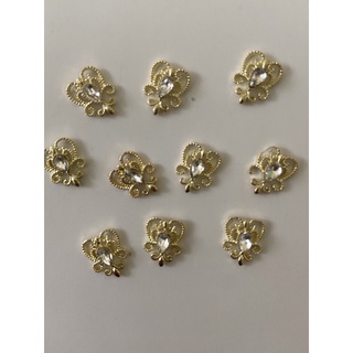 Charm nail, charm nơ đính đá,charm nơ gắn móng.