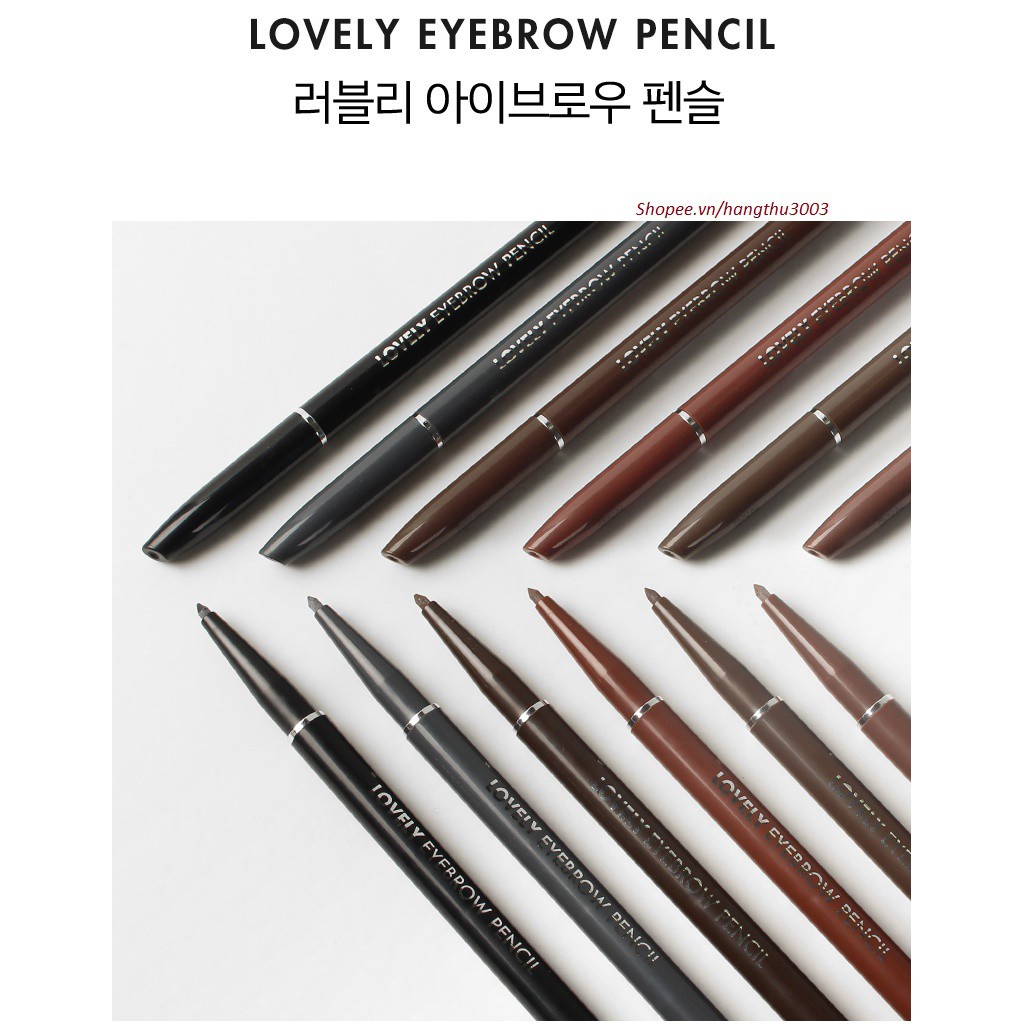 CHÌ KẺ MÀY 2 ĐẦU SIÊU MẢNH TONYMOLY LOVELY EYEBROW PENCIL