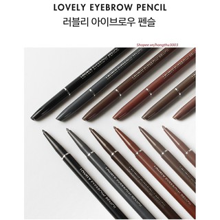 CHÌ KẺ MÀY 2 ĐẦU SIÊU MẢNH TONYMOLY LOVELY EYEBROW PENCIL