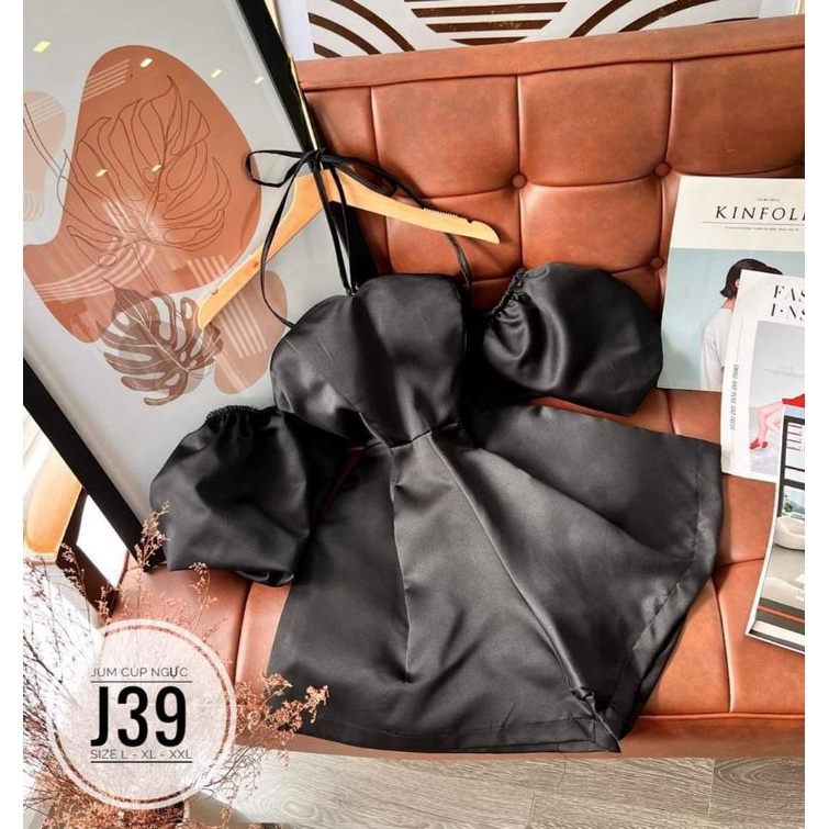 JUMP NỮ CỔ YẾM TRỄ VAI 2 BÊN TAY BIGSIZE