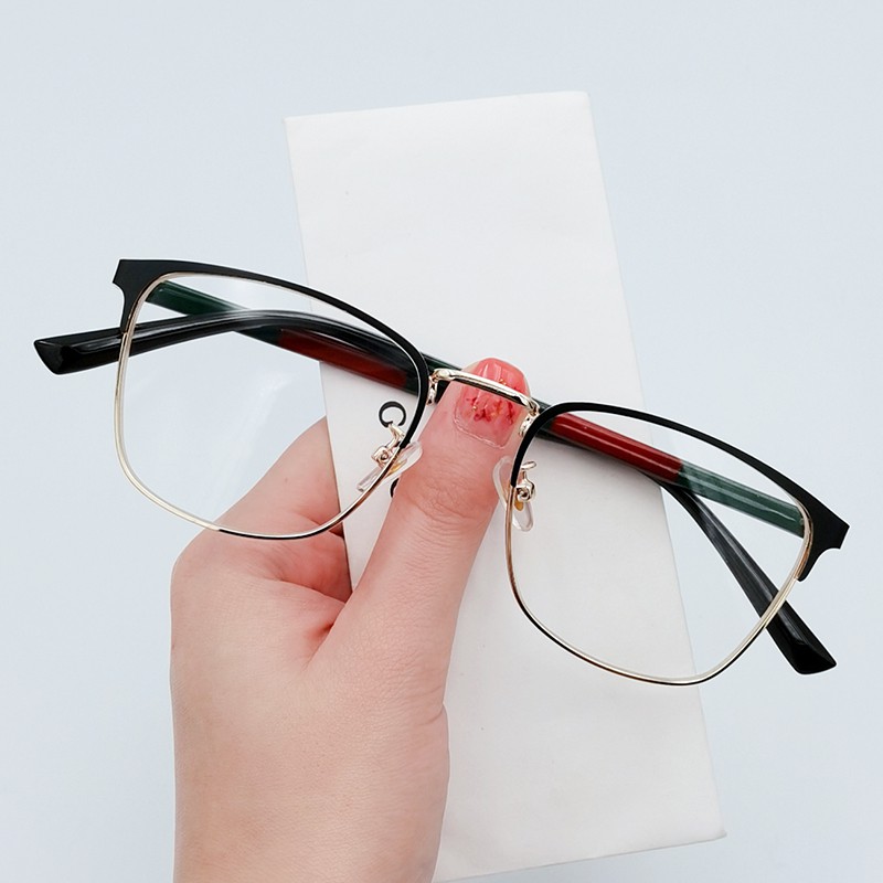 Mắt Kính Nửa Gọng Phong Cách Cổ Điển Dành Cho Cả Nam Và Nữ