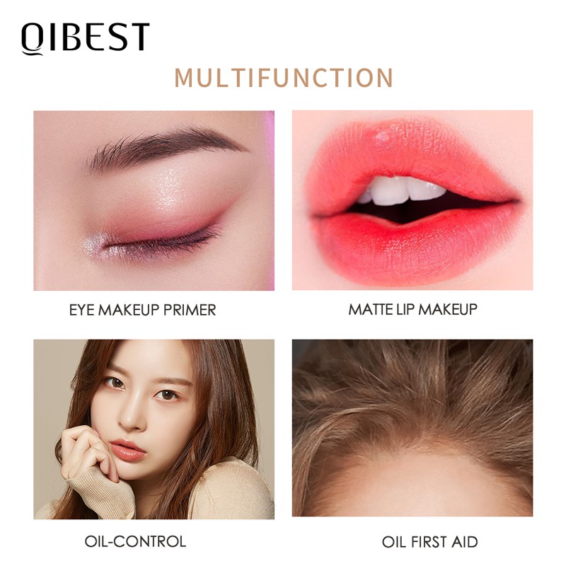 Phấn Phủ QIBEST Dịu Nhẹ Chống Thấm Nước Lâu Trôi 5 Màu 34.5g | BigBuy360 - bigbuy360.vn