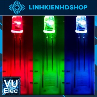 Gói 10 con led phủ màu 3mm phi 3