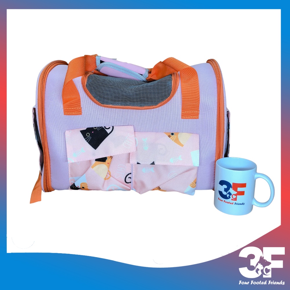 Túi Xách Thú Cưng Hoa Văn - Bao bì Chính Hãng