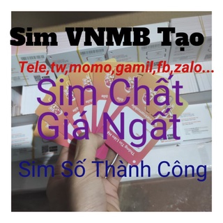 Hình ảnh Sim Vietnamobile Nghe gọi nhận OTP Tk zalo Fb Shope ,... nhận code