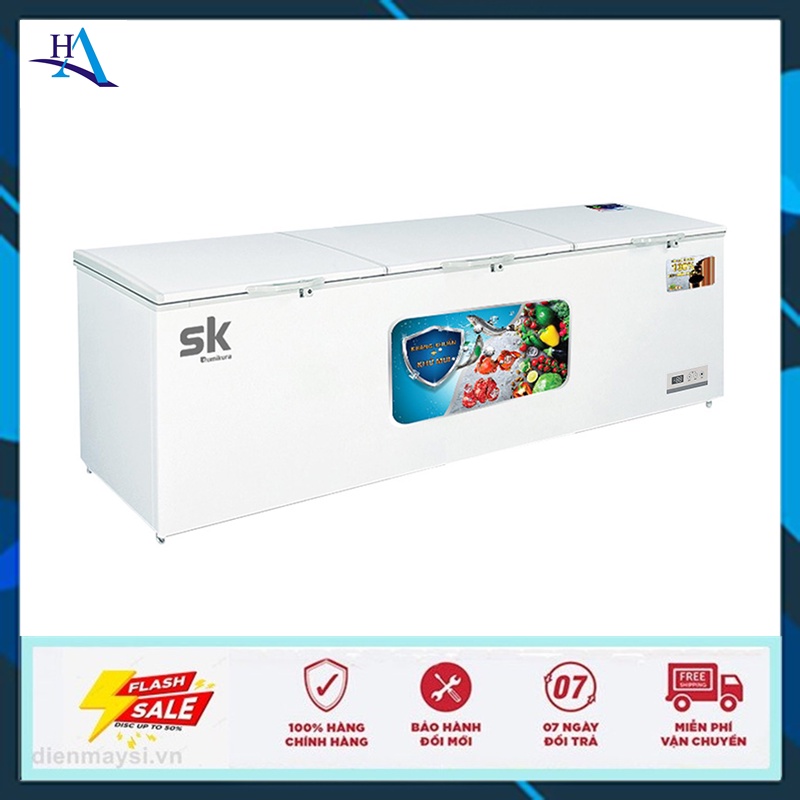 Tủ đông Inverter Sumikura SKF-1350SI 3 cánh 1350L thumbnail