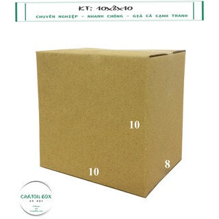 COMBO 50 hộp CARTON COD size 10x8x10 cm