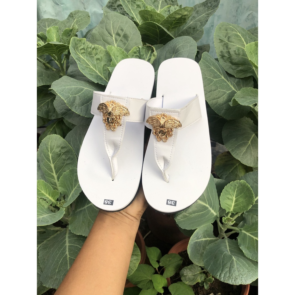 sandal đồng nai dép sỏ ngón nữ đế trắng quai trắng ( size từ 34 nữ đến size 42 nữ ) đủ màu đủ size