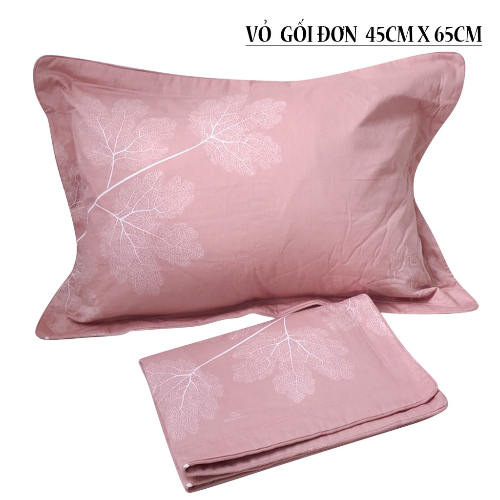 Vỏ gối nằm Sông Hồng chất liệu cotton 45x65cm