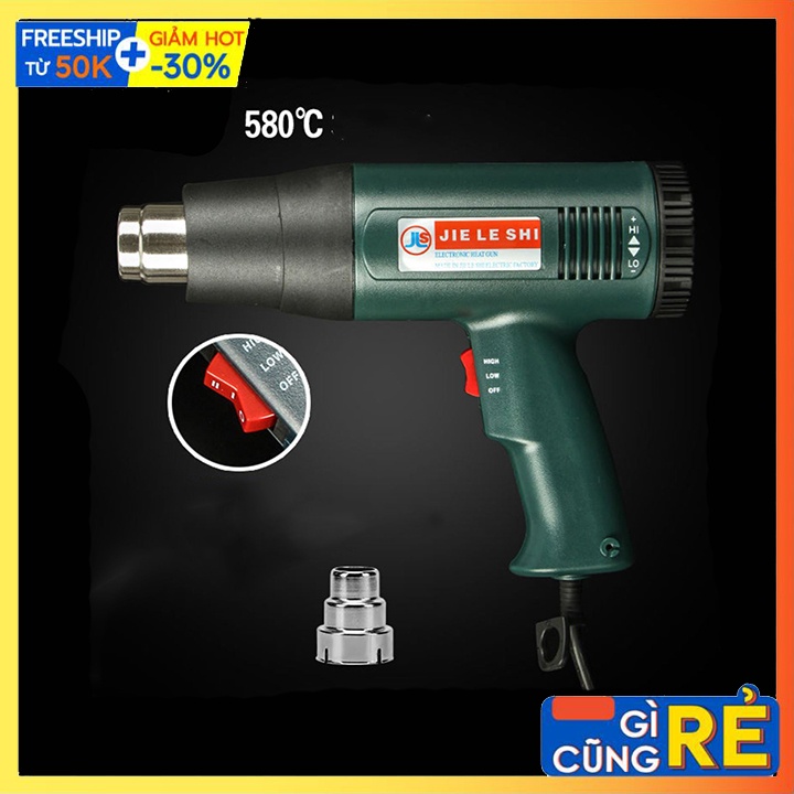 Máy khò nhiệt, thổi màng co, tạo hơi nóng công suất 1800W - 2200W ( tùy lựa chọn)