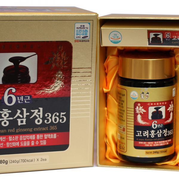 [DUY NHẤT HÔM NAY] [SALE LỚN] Cao Hồng Sâm 365 Hàn Quốc, Hộp 2 lọ 240ml