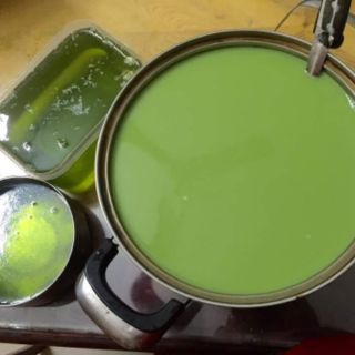 Set trà thái xanh-trà sữa pha 4 lít