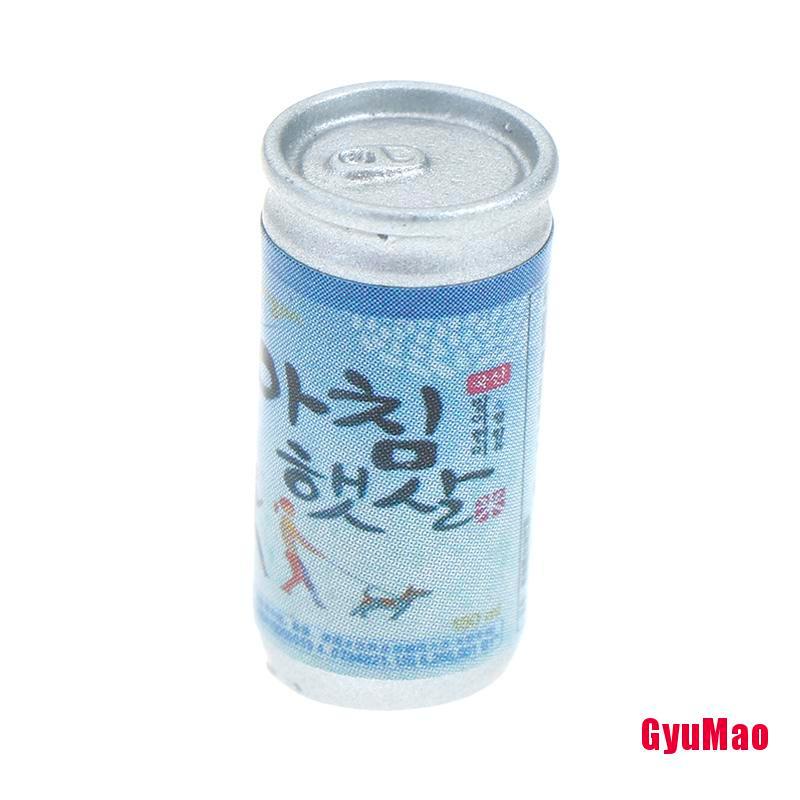 Bộ 4 Lon Nước Mini Tỉ Lệ 1:12 Trang Trí Nhà Búp Bê