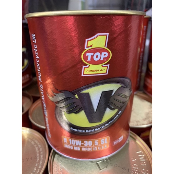 Dầu nhớt TOP1 SUPER V 10w30 cho xe tay ga - Dung tích 800ml