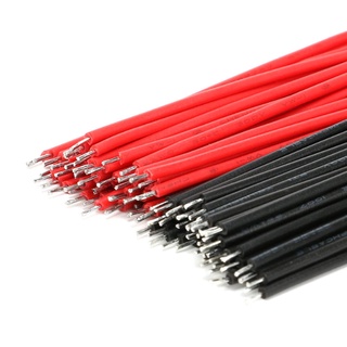 SÉT 10 SỢI Dây điện si chì 20cm loại tốt màu đỏ
