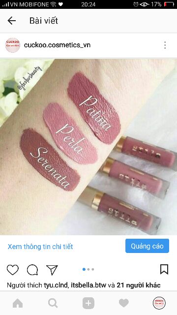 SON KEM LÌ STILA FULL SIZE