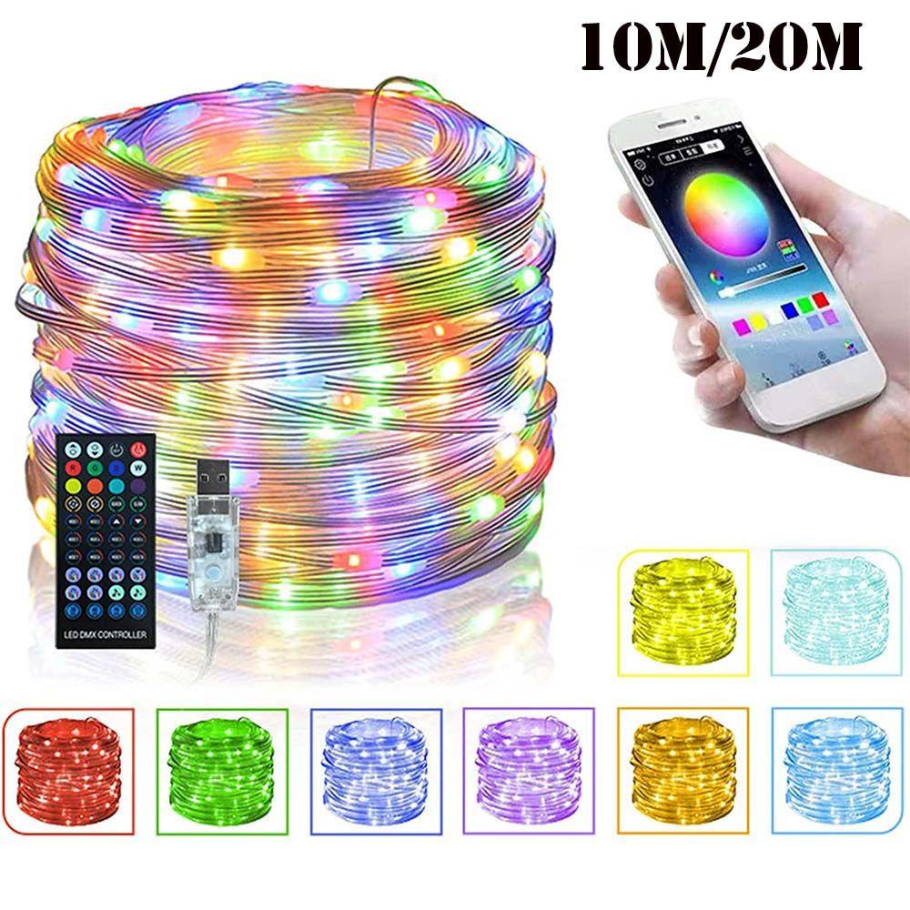 GOGOUP Dây Đèn Led Trang Trí Cây Thông Noel