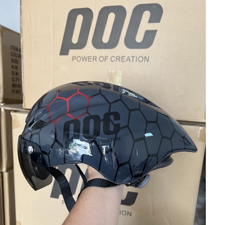 Mũ bảo hiểm thể thao xe đạp xe máy- Mũ xe đạp POC 01 FULLBOX