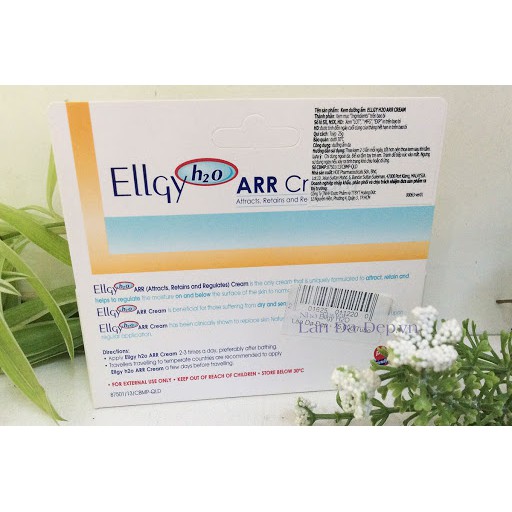 ELLGY H2O CREAM - KEM GIỮ ẨM CHO TAY VÀ TOÀN THÂN, BỔ SUNG NƯỚC CHO DA - GIÁ TỐT