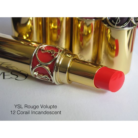 son YSL Rouge Volupte Shine Lipstick fullbox