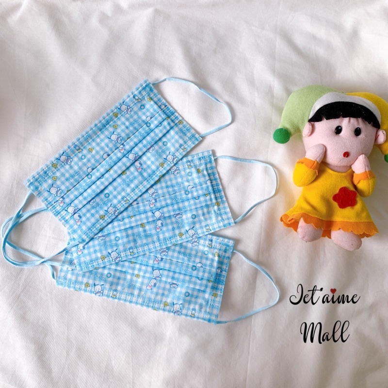 10 cái khẩu trang y tế in hình hoạt hình đáng yêu dễ thương