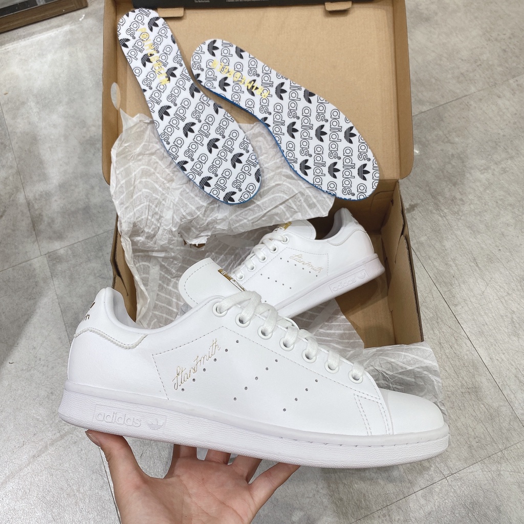 Giày thể thao Sneaker Adidas Stan Smith - màu Trắng Gold
