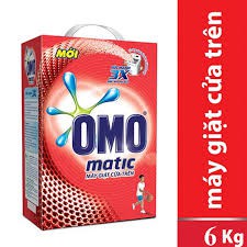 Bột giặt OMO Matic Cửa trên 6kg