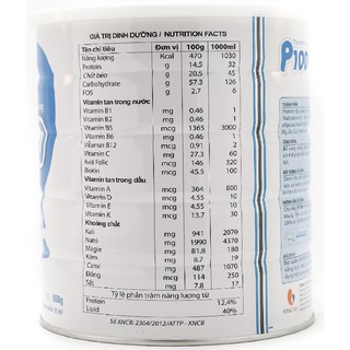 SỮA P100 CHÍNH HÃNG 900G