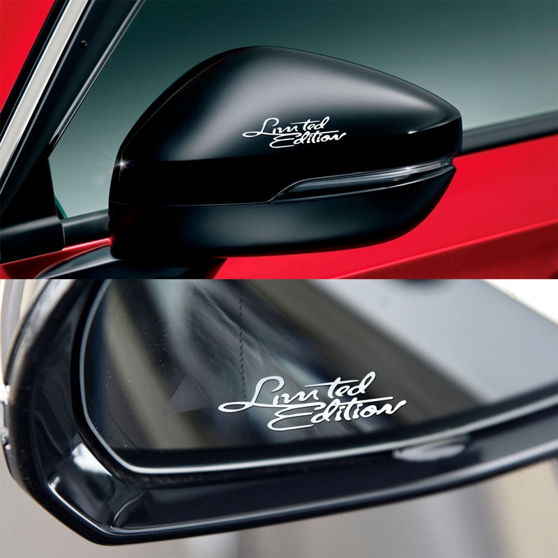 Miếng Dán Kim Loại In Chữ Limited Edition Trang Trí Cho Xe Hơi Laptop Xe Máy