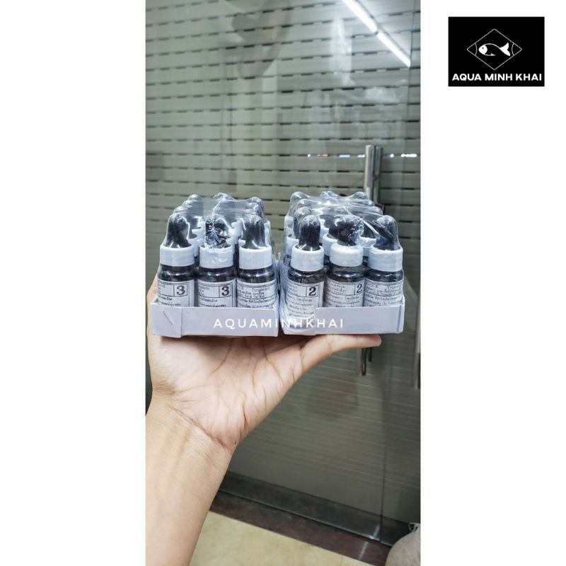 BIO KNOCK số 1 2 3 4 xuất xứ từ THÁI LAN dành cho cá cảnh - Phòng Và Diệt Các Loại Nấm Cho Cá Cảnh