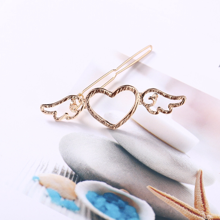 Kẹp Tóc Đôi Cánh Trái Tim Hàn Quốc