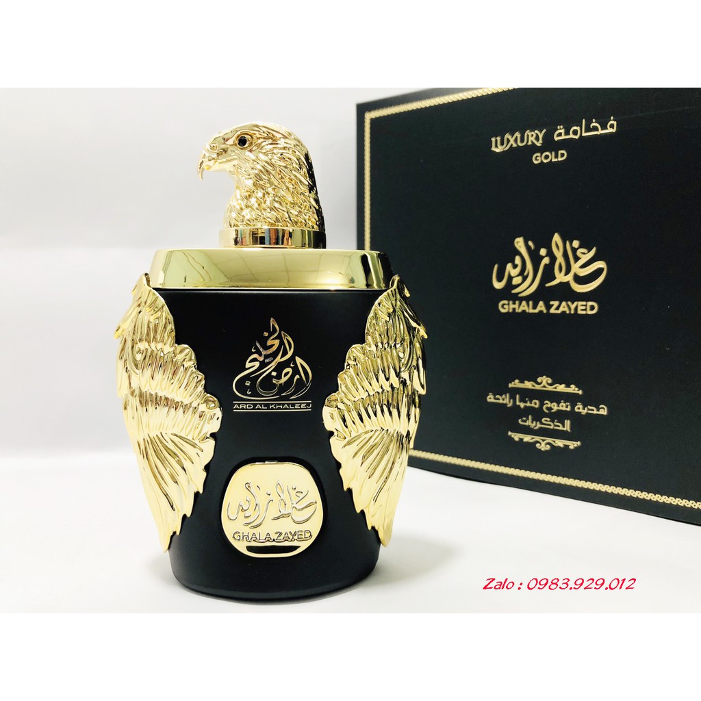 [Mẫu thử 2,5,10ml] Nước Hoa Ghala Zayed Luxury Gold