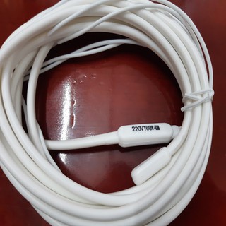 4Mét,220V-160W TRẮNG DÂY ĐIỆN TRỞ XẢ ĐÁ DẠNG SILICONE