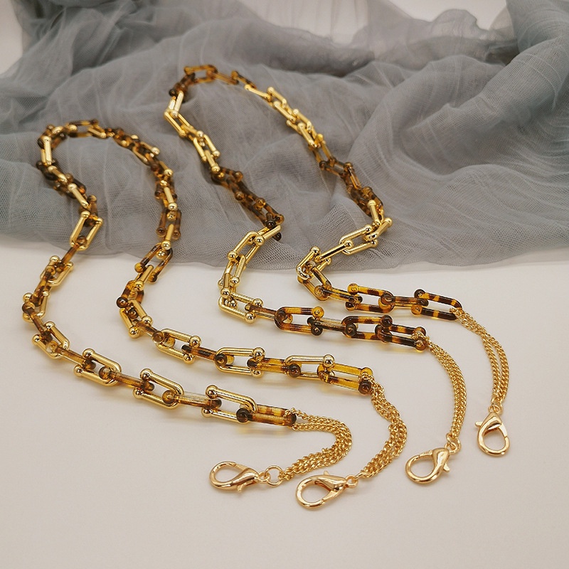 Dây Đeo Mắt Kính Đính Hạt Ngọc Trai Phong Cách INS 30 Kiểu Cho Nữ