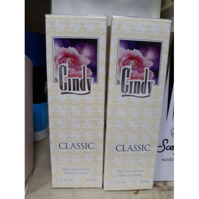 Nước hoa cindy 50 ml.