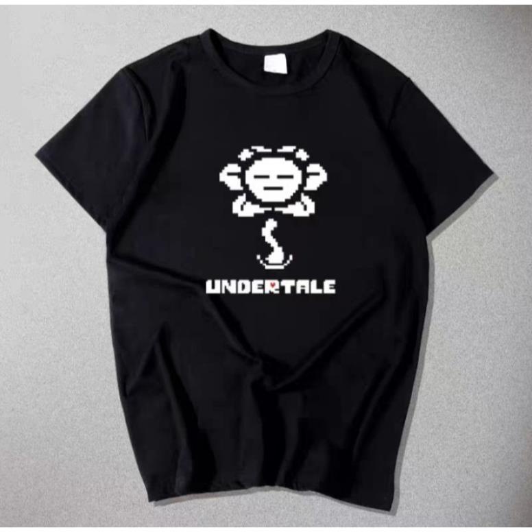 Áo Phông Tay Lửng Đen Gangster Sans Undertale