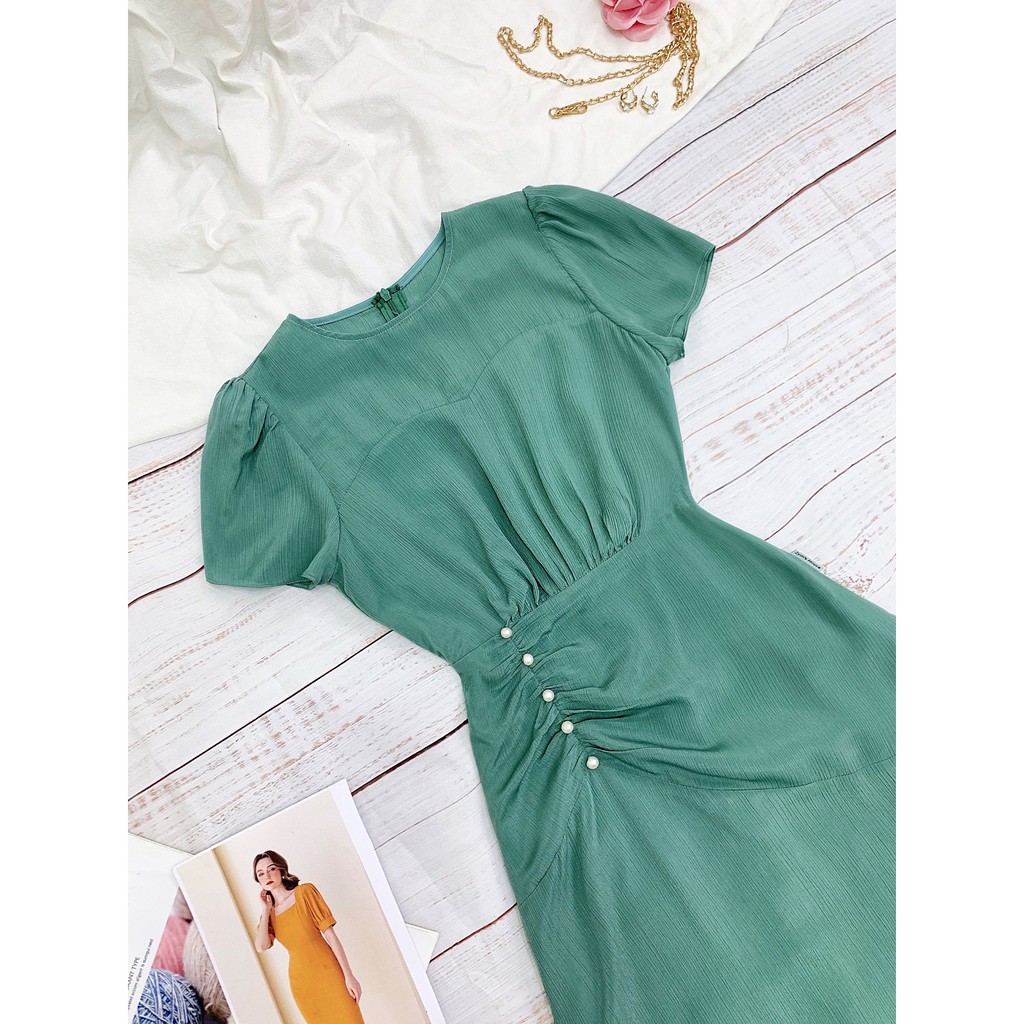 Váy cổ tròn cúc ngọc thân dưới Zym’s House - LT172 | BigBuy360 - bigbuy360.vn