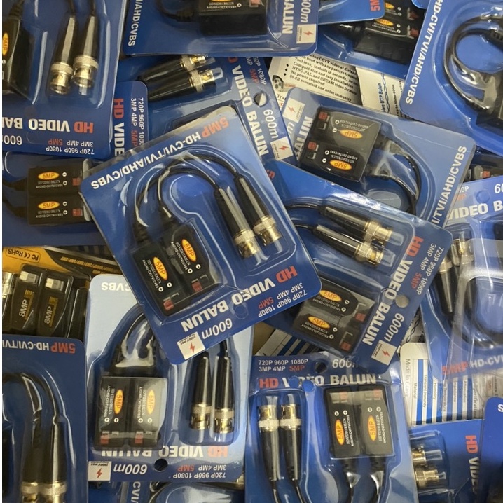 Bộ chuyển đổi video balun cho camera AHD/CVI/TVI/Analog 1080P BL-206