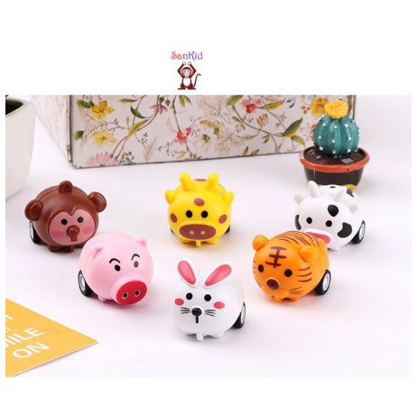 Combo 10 con vật chạy đà cho bé