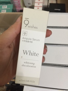 Serum kích trắng da 9 wishes