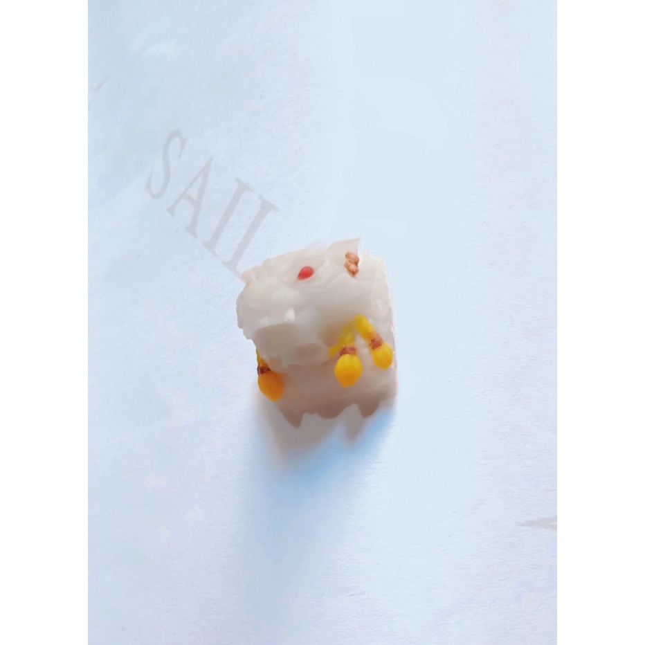 Keycap artisan viking và skull trang trí bàn phím cơ gaming.